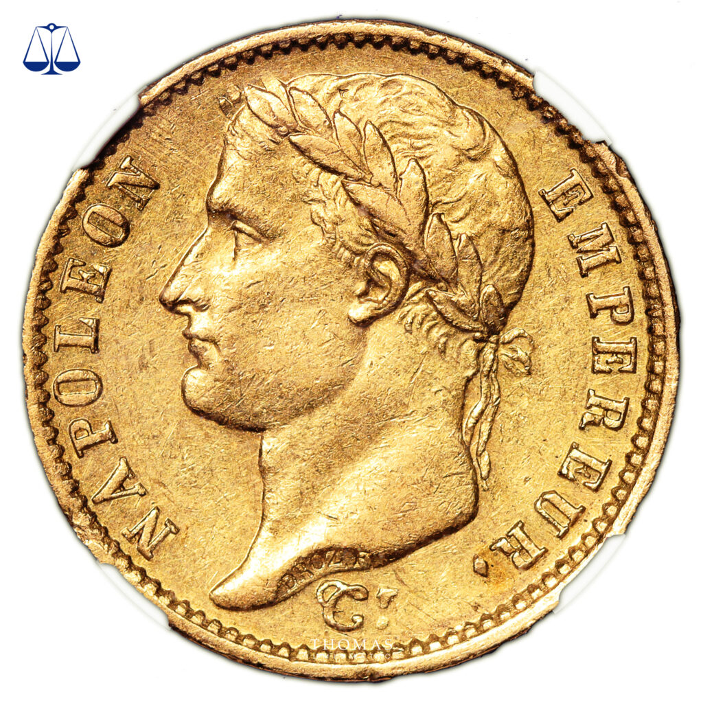 Coin France - Napoléon - Gold - 20 Francs or - 1808 W Lille - 8465
