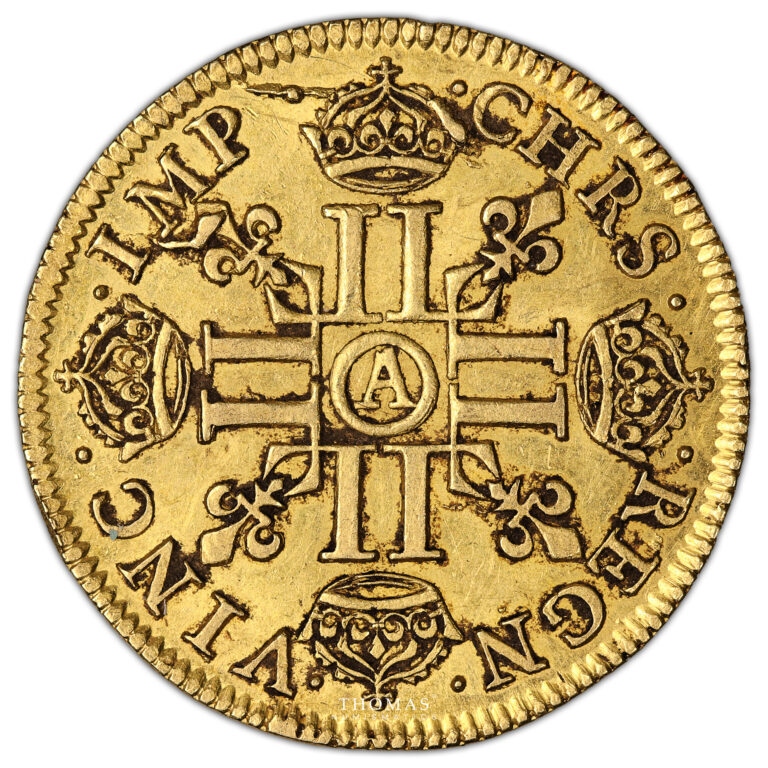 Coin France - Louis XIII - Gold - Louis d’or à la mèche courte - 1640 A Paris reverse