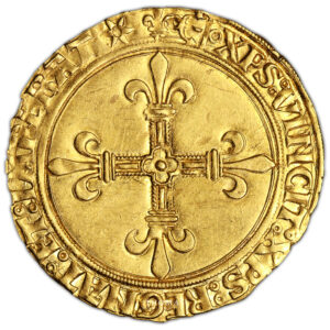 Coin France - Charles VIII - Gold - Écu d'or au soleil reverse