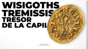 Wisigoths – Tremissis or – Suinthila-Couverture