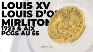 Louis XV – Louis d’or Mirliton – Palmes courtes-Couverture