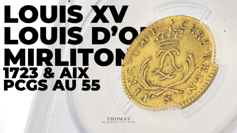 Louis XV – Louis d’or Mirliton – Palmes courtes-Couverture