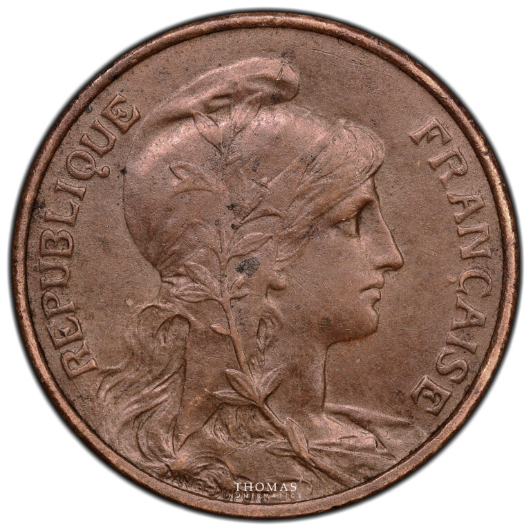 Coin France - 5 Centimes Dupuis - 1921-obverse