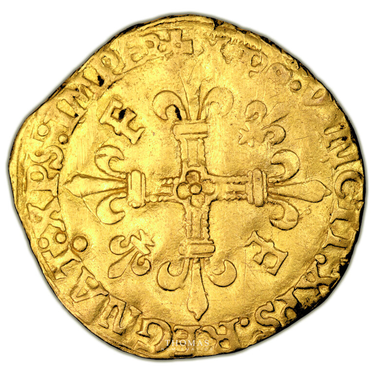 Monnaie France - François Ier - Écu d’or au Soleil-Revers