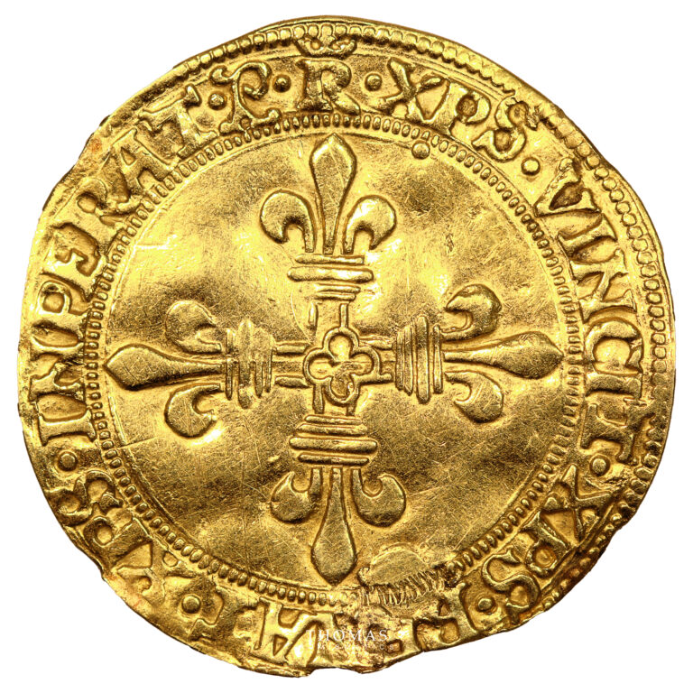 Coin France - François Ier - Gold - Écu d'or du Dauphiné reverse