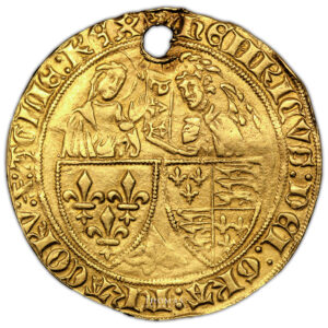 Coin France - Henry VI - Salut d'or obverse