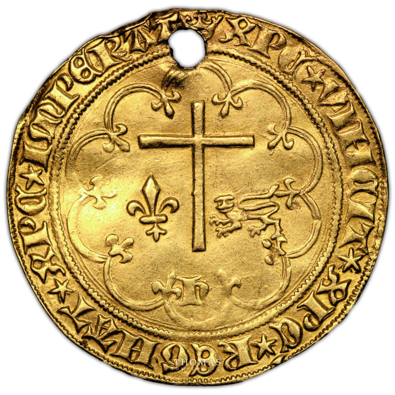 Coin France - Henry VI - Salut d'or reverse