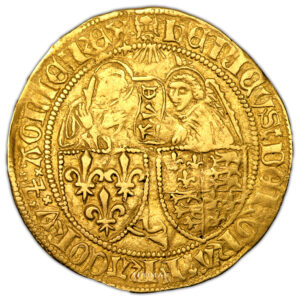 Monnaie France - Henry VI - Salut d'or-Avers