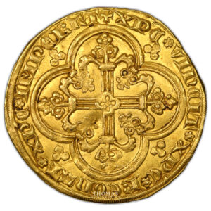 Monnaie France - Jean II Le Bon - Franc à Cheval-Revers