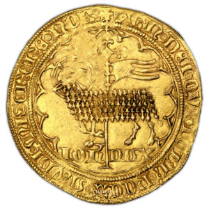 Monnaie France - Jean II Le Bon - Mouton d'or-Avers