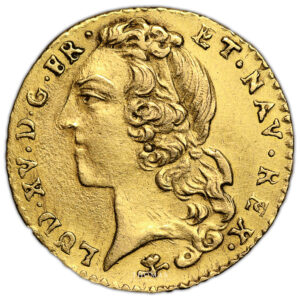 Monnaie France - Louis XV - Demi Louis d'or au Bandeau - 1746 S Reims-Avers