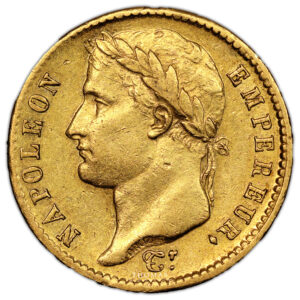 Monnaie France - Napoléon Ier - 1808 M Toulouse - 22 147 exemplaires - TTB+ : SUP-Avers