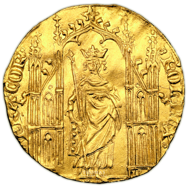 Monnaie France - Philippe VI - Royal d'or-Avers