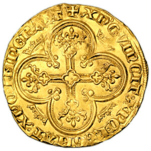 Monnaie France - Philippe VI - Royal d'or-Revers