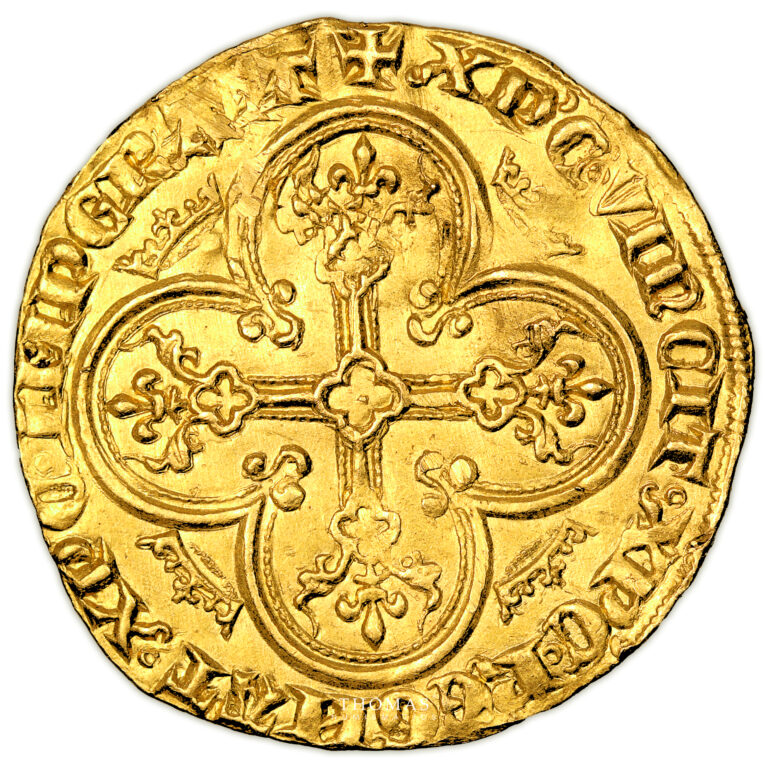 Monnaie France - Philippe VI - Royal d'or-Revers