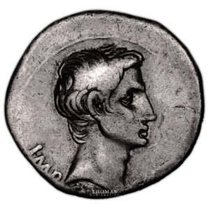 Monnaie Romaine - Auguste - Cistophore - 24-20 AC-Avers