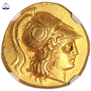 Greek coin - Kingdom of Macedon - Philip III - Gold Stater - Babylone - NGC XF star Strike: 5/5 - Surface: 4/5 obverse