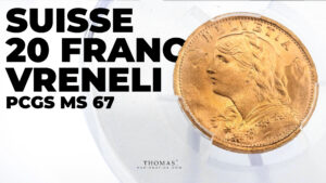 Suisse – 20 Francs or Vreneli – 1935 LB Bern -Couverture