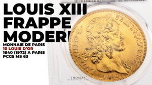 Louis XIII Frappe Moderne 10 Louis d’or – Monnaie de Paris-Couverture