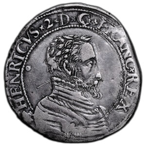 Coin France - Henry II - Teston - 1560 N Montpellier obverse