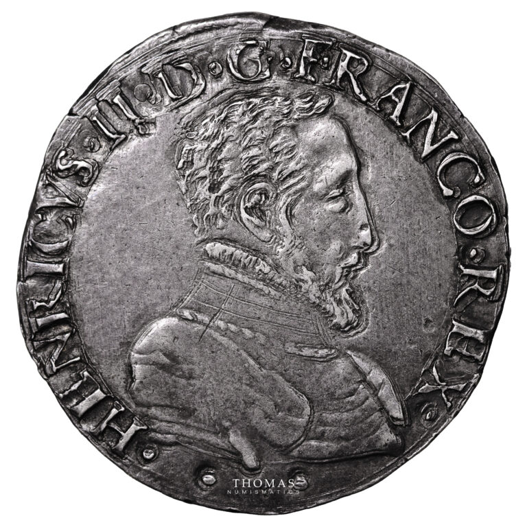 Coin France - Henry II - Teston à la Tête Nue - 1553 I Limoges obverse