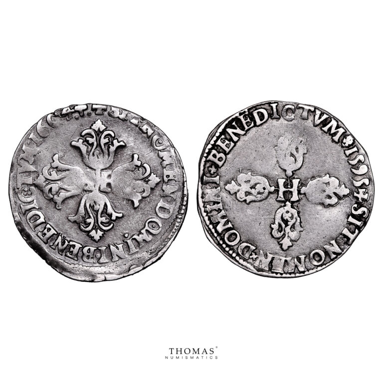 Monnaie France - Henri IV - Demi Franc - 1595 K Bordeaux - 1604 D Lyon-Revers