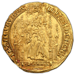 Coin France - Jean II Le Bon - Gold - Royal d'or obverse