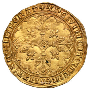 Monnaie France - Jean II Le Bon - Royal d'or-Revers
