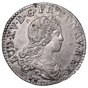Monnaie France - Louis XV - Livre d'argent - 1720 A Paris-Avers
