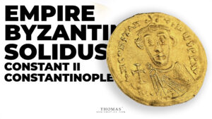 Empire Byzantin – Solidus or – Constant II-Couverture