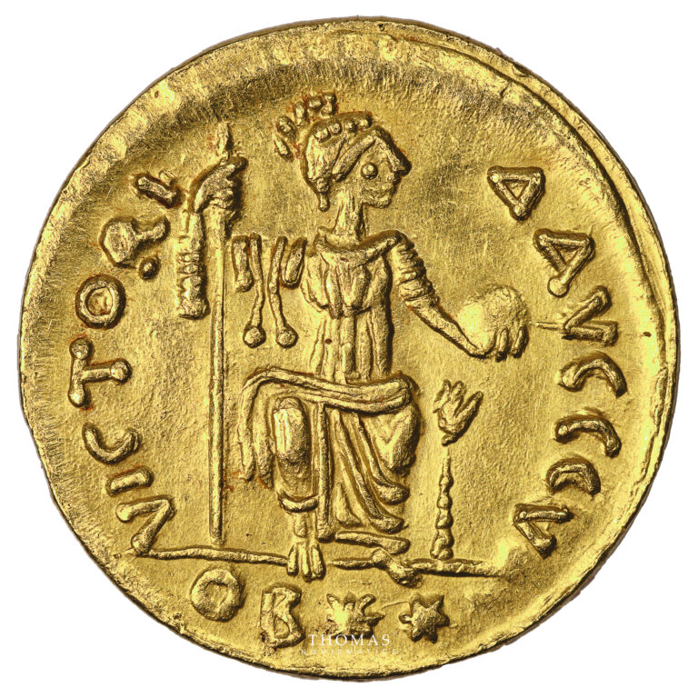 Monnaie Empire Byzantin - Justin II - Solidus or - Constantinople - 565-578-Revers