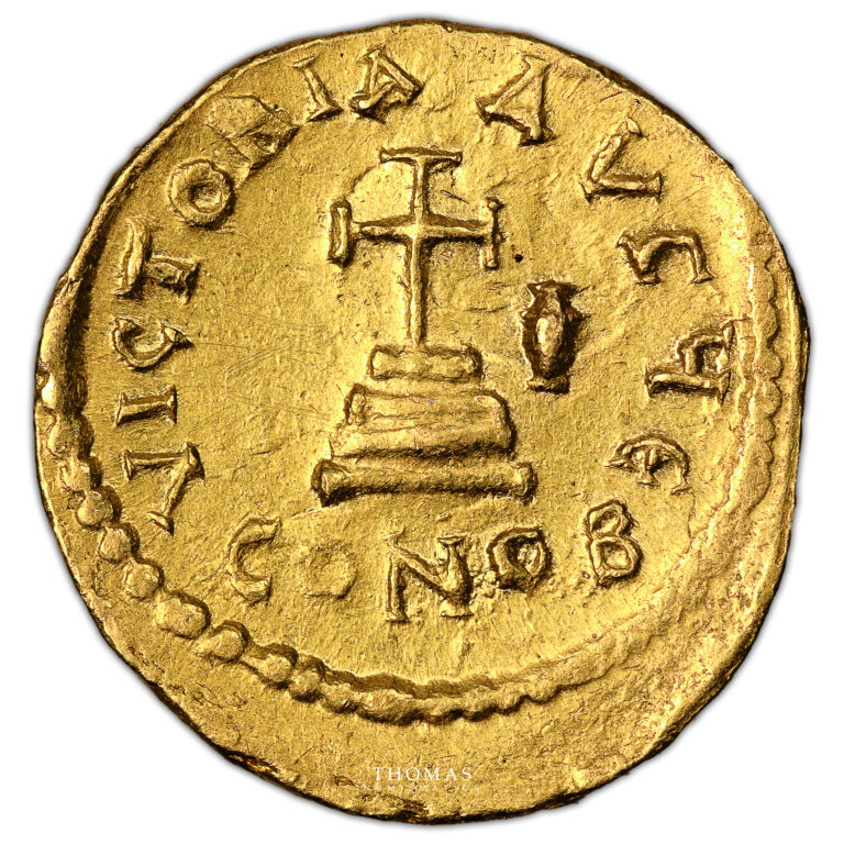 Byzantine empire – Gold Solidus – Heraclius and Heraclius Constantin 613-641 reverse