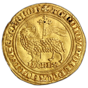Coin France - Louis X the Quarrelsome - Gold - Agnel d'or obverse