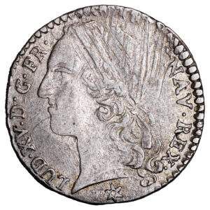 Monnaie France - Louis XV - 1:10 Écu au bandeau - 1749 M Toulouse-Avers