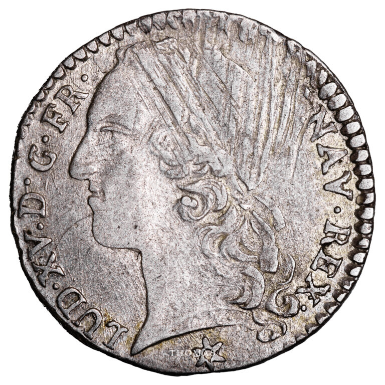 Monnaie France - Louis XV - 1:10 Écu au bandeau - 1749 M Toulouse-Avers