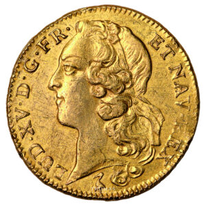 Coin France - Louis XV - Gold - Double Louis d'or au Bandeau - 1770 A Paris obverse