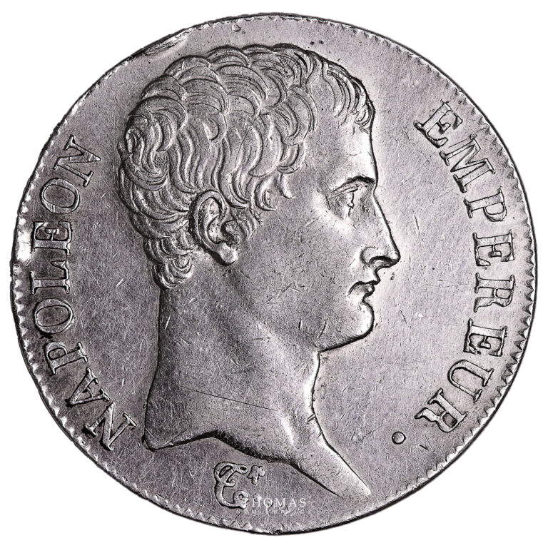 Monnaie France - Napoléon Ier - 5 Francs - An 13 A Paris-Avers