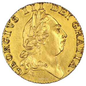 Monnaie Grande Bretagne - George III - gold Guinée or - 1787-Avers