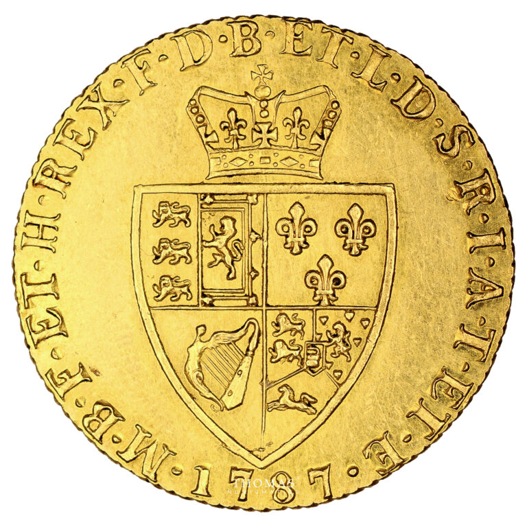 Monnaie Grande Bretagne - George III - gold Guinée or - 1787-Revers