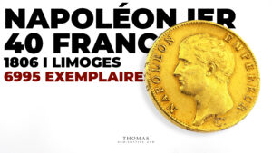 Napoléon Ier – 40 Francs Or – 1806 I Limoges-Couverture