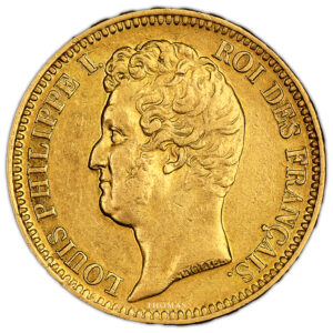 Monnaie France - Louis Philippe Ier - 20 Francs Or - 1831 W Lille-Avers