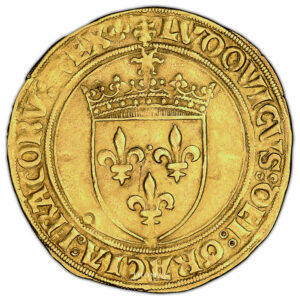 Coin - France - Louis XII - Écu d'or au Soleil - Saint-Lô obverse
