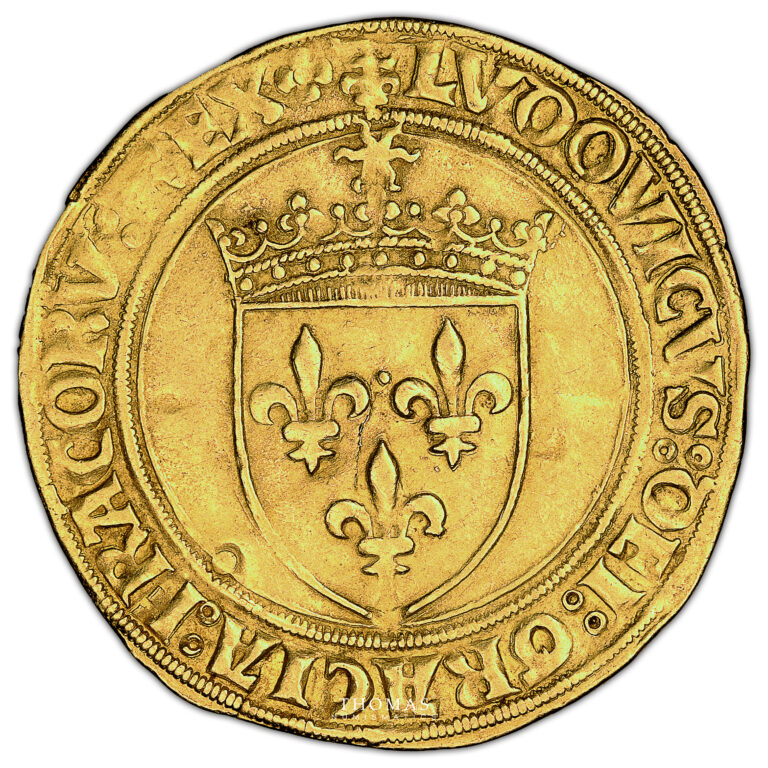 Coin - France - Louis XII - Écu d'or au Soleil - Saint-Lô obverse