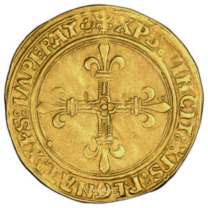 Coin - France - Louis XII - Écu d'or au Soleil - Saint-Lô reverse