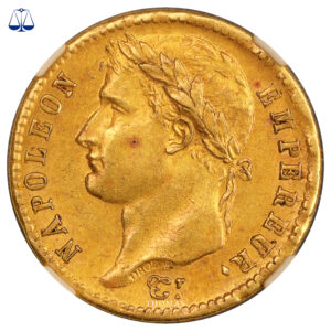 Coin France - Napoleon Ier - Gold 20 Francs Or - 1813 A Paris - NGC AU 58 obverse