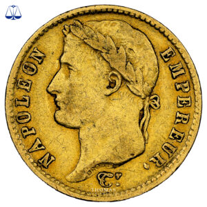 20 francs or 1813 K Bordeaux - NGC XF 40 avers