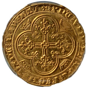 Coin France - Philippe VI - Gold - Lion d'or - PCGS MS 62 reverse
