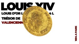 Louis XIV – Louis d’or aux 4 L – 1694 A Paris-Couverture