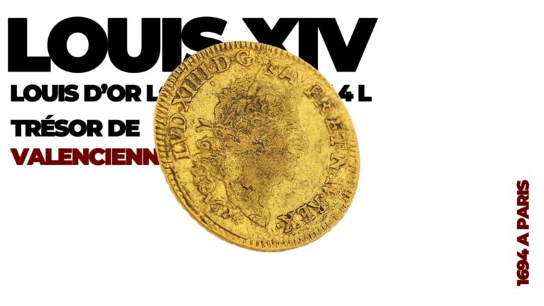 Louis XIV – Louis d’or aux 4 L – 1694 A Paris-Couverture