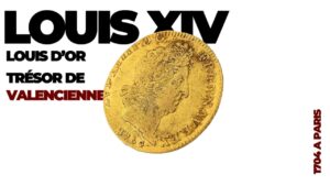 Louis XIV – Louis d’or aux insignes – 1704 A- Trésor de valenciennes-Couverture